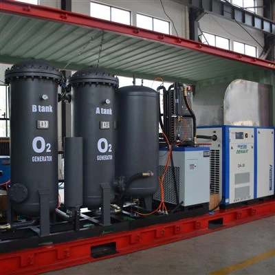 โรงผลิตออกซิเจนตู้คอนเทนเนอร์เคลื่อนที่